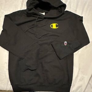 Champion Black Hoodie for Men